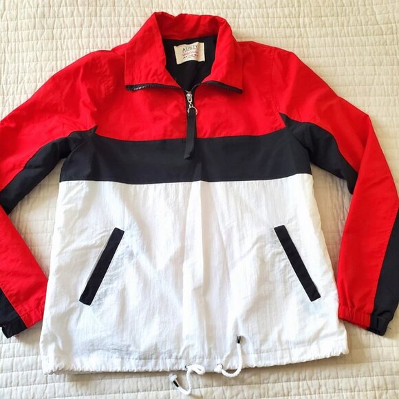 WINDBREAKER ASHLEY BY 26 INTERNATIONAL UTILITY COLLECTION SZ M NEW RED WHITE BLK - Picture 2 of 8